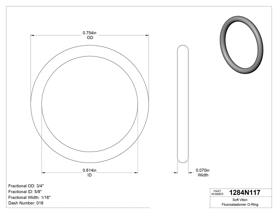 Technical drawing - 1284N117